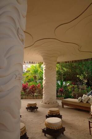 Living area - Casa Noma Noma (Isla Holbox)