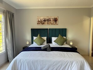 Select Comfort beds, in-room safe, desk, free WiFi