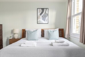 Appartement, balcon | Literie hypoallergénique, fer et planche à repasser, Wi-Fi gratuit