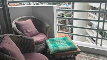 Condo, 1 Bedroom, Smoking, Balcony | Balcony