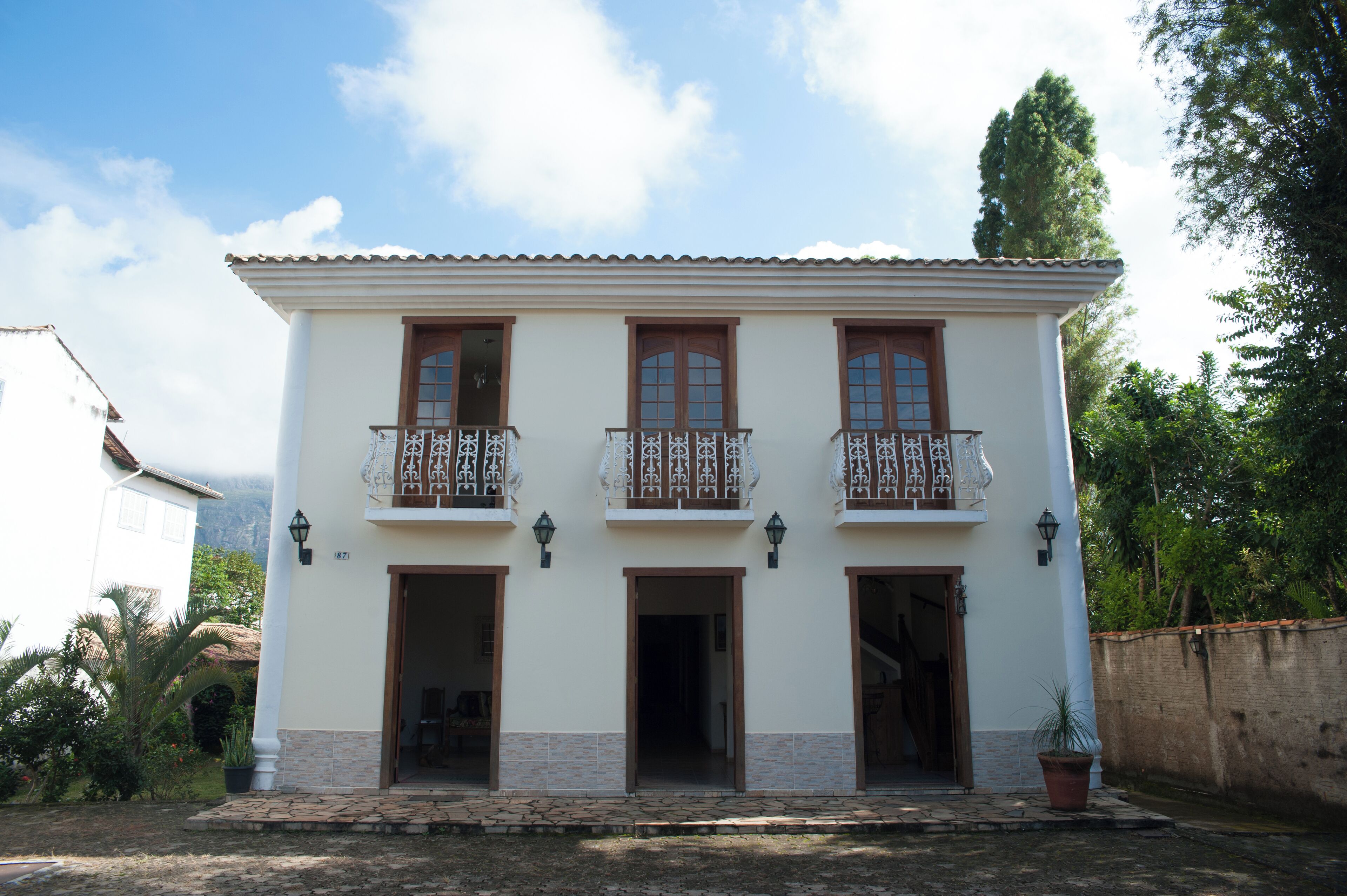 Façade de l’hébergement