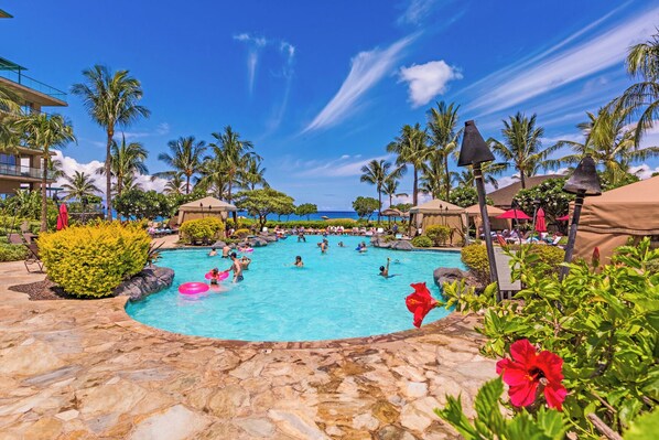 Opvarmet pool