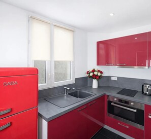 Appartement, vue cour intérieure | Cuisine privée