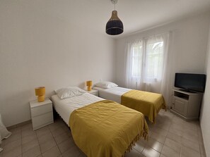 2 chambres, fer et planche Ă repasser, Wi-Fi gratuit