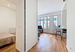 1 bedroom, iron/ironing board