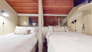 2 slaapkamers, een strijkplank/strijkijzer, wifi, beddengoed