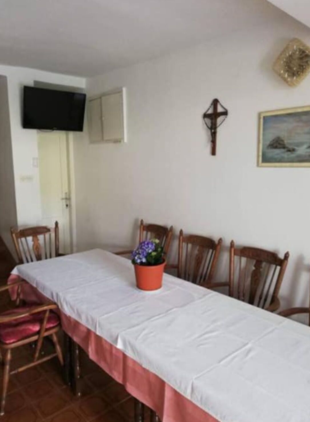 Ferienhaus (Four Bedroom Holiday Home with Terrac) | Esszimmer