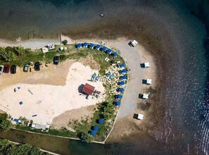 House (Four Bedroom Holiday Home with Terrac) | Aerial view - Holiday Home Ribarić (Rab)