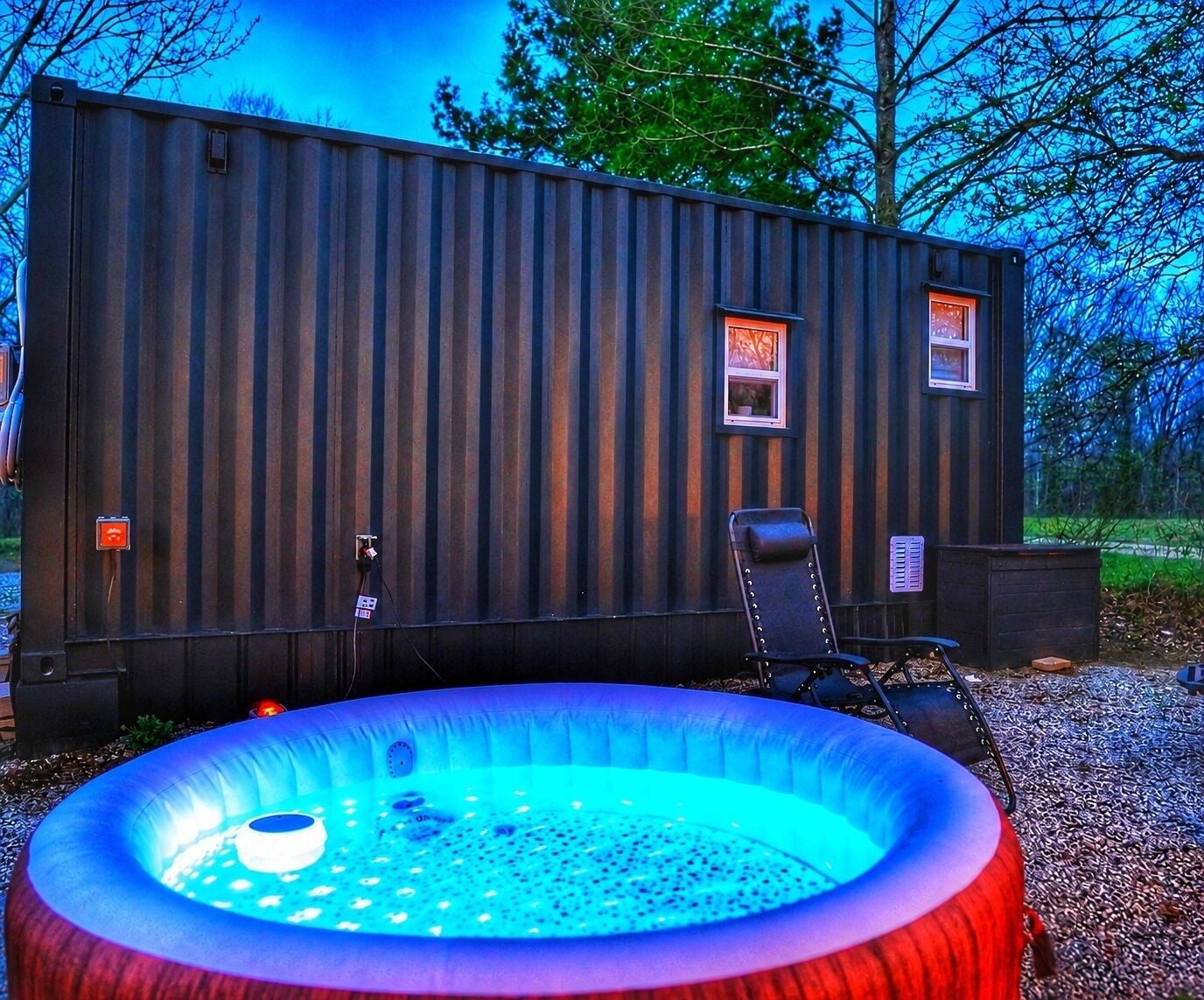 Outdoor spabad