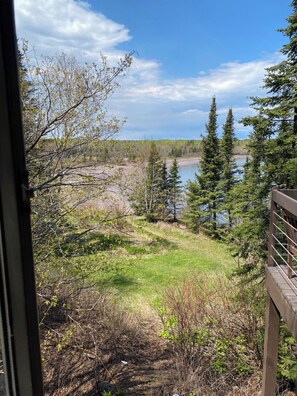 Property grounds - Lakeside Lair; cozy Lake Superior waterfront retreat with views! (Two Harbors)