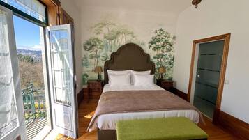 Chambre Double, balcon, vue ville | Wi-Fi gratuit