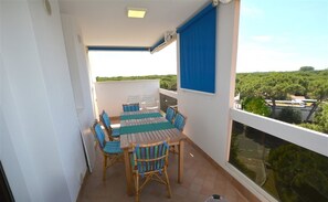 Apartment, 3 Schlafzimmer, Balkon, Poolblick | Balkon