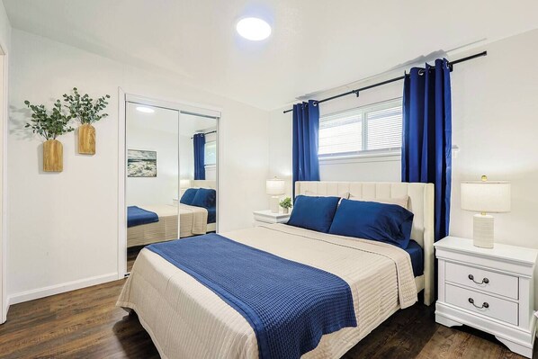 1 bedroom, iron/ironing board, free WiFi, bed sheets