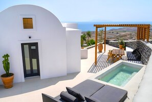 Deluxe Suite with Private Jacuzzi | Speisen im Freien