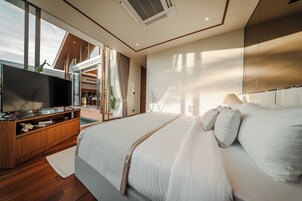 3 Bedrooms Pool Villa | In-room safe, blackout drapes, iron/ironing board, free WiFi