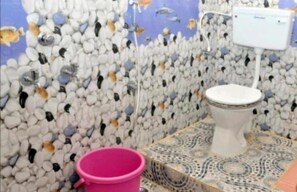 Chambre Double, balcon, vue montagne | Salle de bain