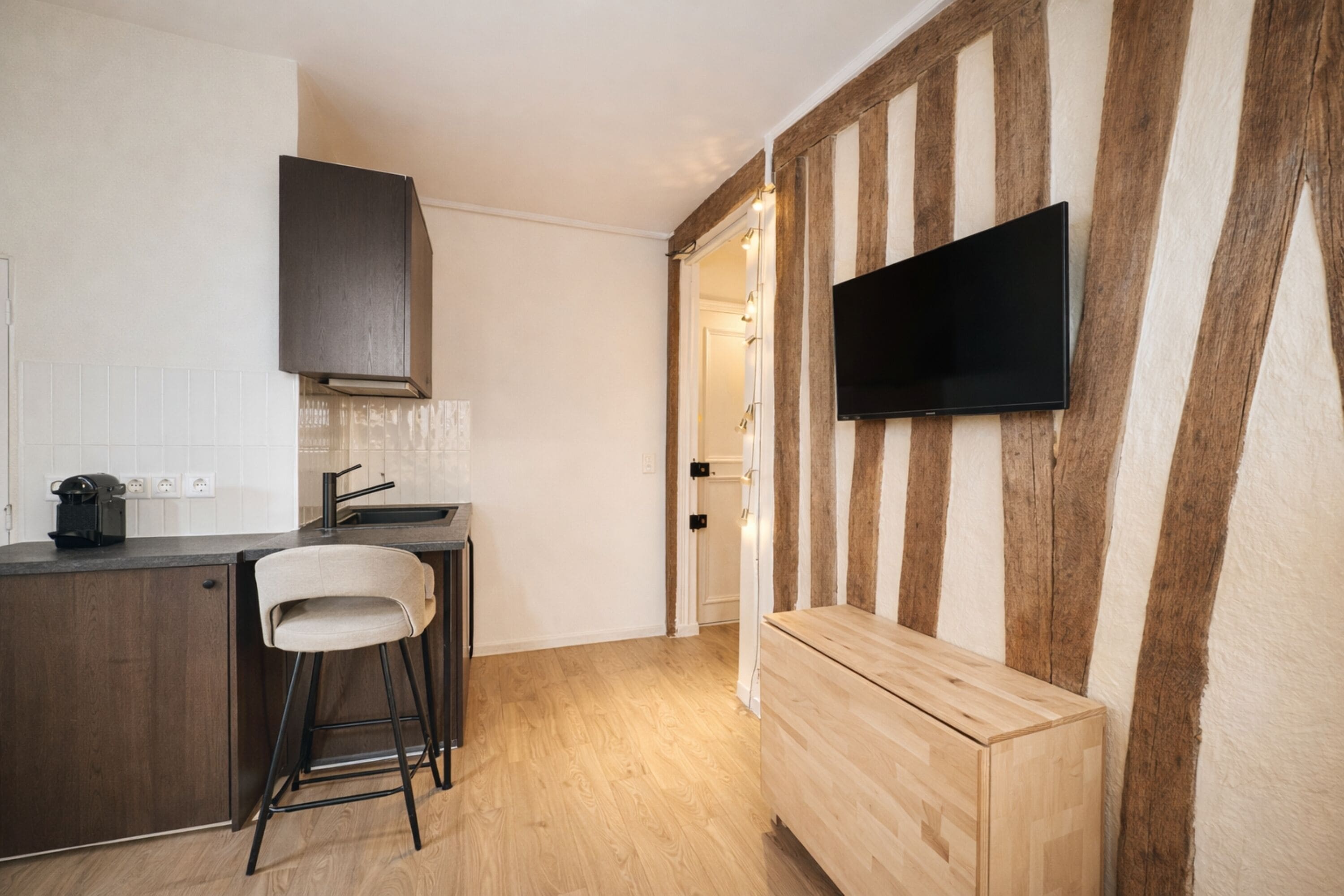 Signature-Studio, Blick auf den Innenhof | Wohnbereich