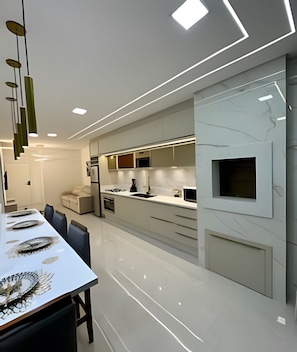 Apartment | Private kitchen - Residencial SELECTUS (Porto Belo)