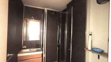 Hair dryer, towels