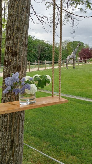 Overnattingsstedets uteområder