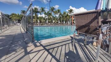 Basic Apartment | Pool | 6 outdoor pools, pool umbrellas, sun loungers