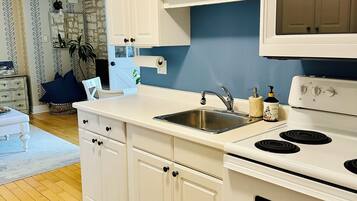 Microwave, oven, stovetop