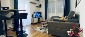 Charming 2-bedroom apartment with AC, WiFi in cool Banjaluka
