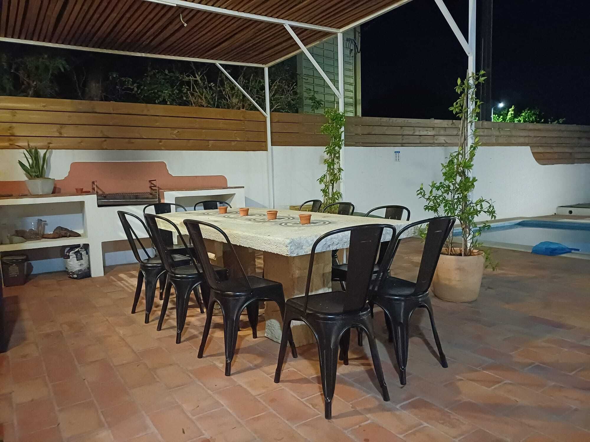 Opções para refeição ao ar livre