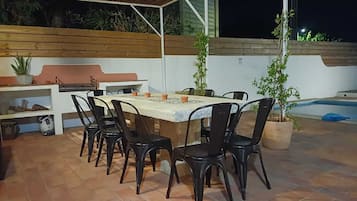 Opções para refeição ao ar livre