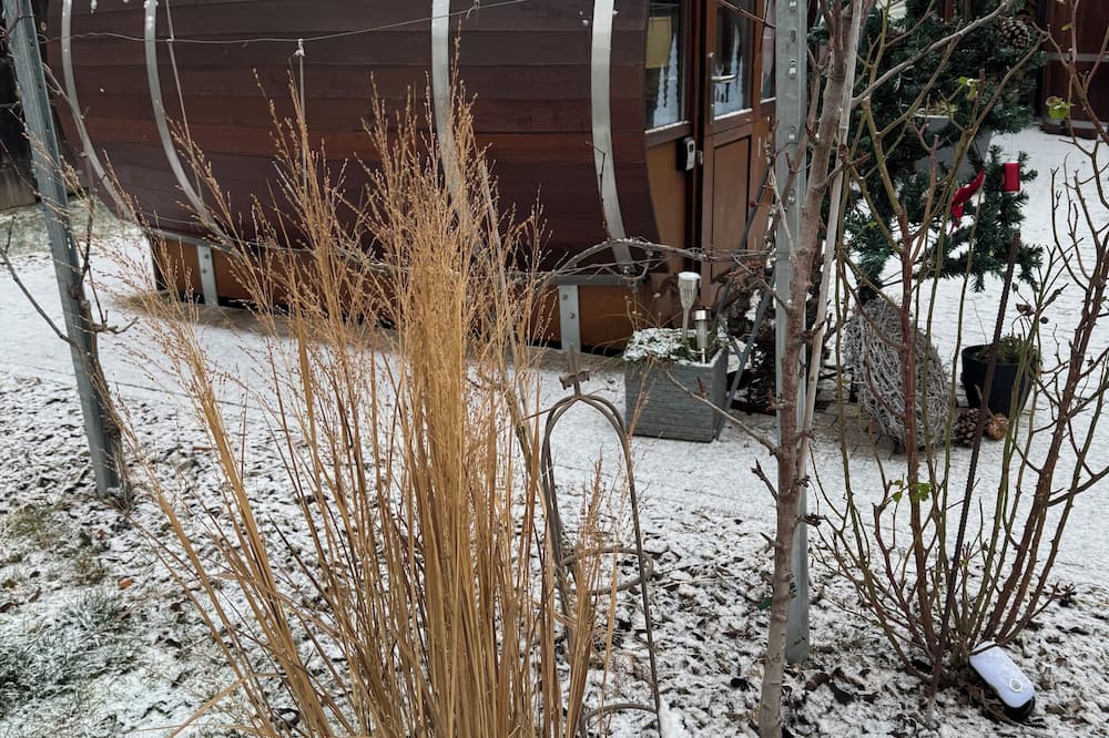 Schlafen im Weinfass