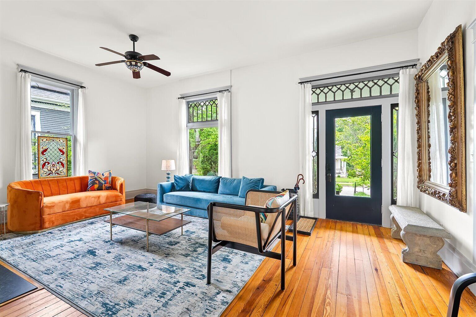 TV connectée, cheminée