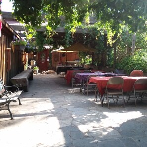 Restaurante al aire libre