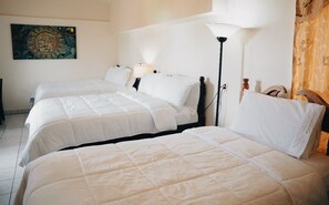 Deluxe Triple Room | Laptop workspace, iron/ironing board, free WiFi, bed sheets - Hill Garden Boutique Resort. (San Ignacio)