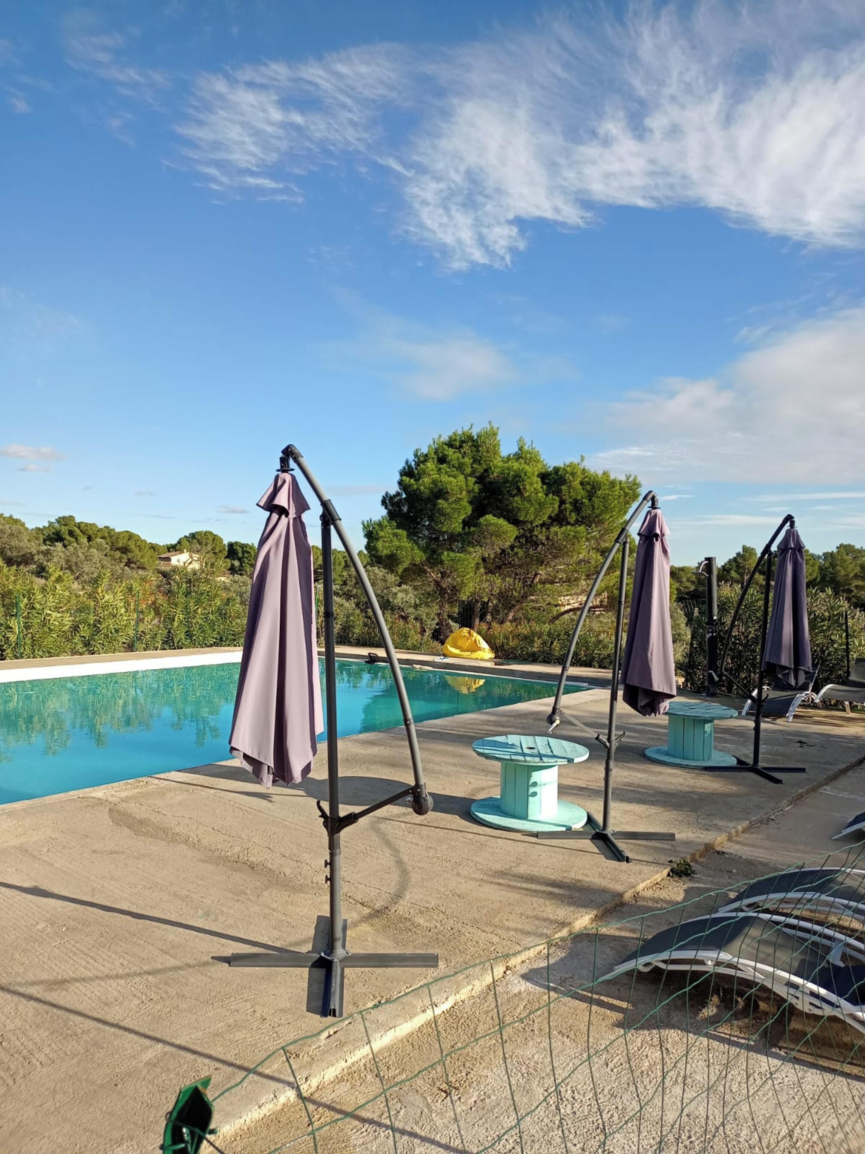 Swimming pool view