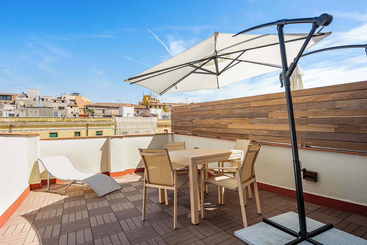 Loftsleilighet – exclusive, 2 soverom, byutsikt | Terrasse/patio
