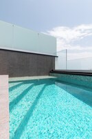 Rooftop pool