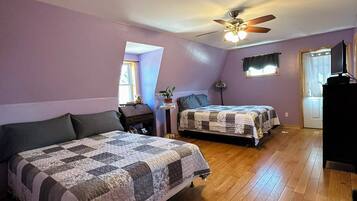 6 chambres, fer et planche Ă repasser, Wi-Fi gratuit, draps fournis