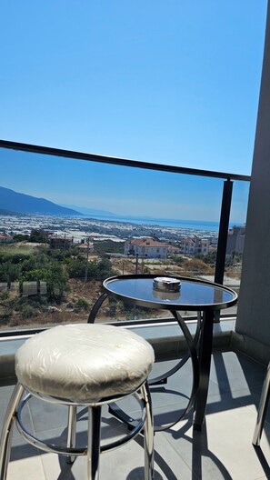 Premium-Apartment, Meerblick | Ausblick vom Zimmer