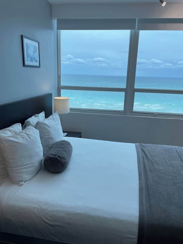 1 bedroom, iron/ironing board, travel crib, WiFi