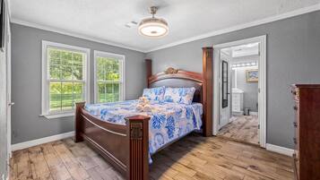 3 soveværelser, sengetøj