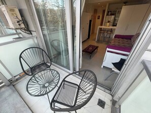 Apartment, 1 Schlafzimmer, barrierefrei, Raucher | Balkon