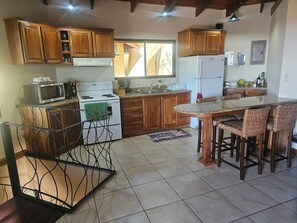 Microwave, oven, stovetop