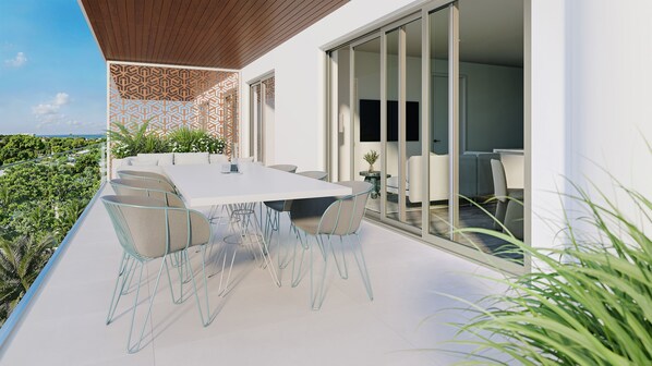 Terraza o patio