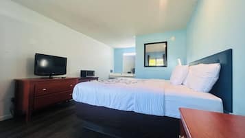 Desk, iron/ironing board, free WiFi, bed sheets