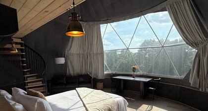 Escape to this glamorous camping Dome! 8 min from Ark!