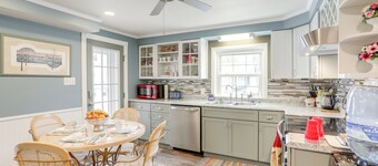 1 Block to Beach: Home w/ Hot Tub in Port Clinton!