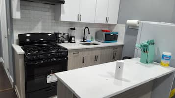 Microwave, oven, stovetop