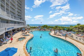 Pool - Oceanfront Resort Escape, Pools, Hot Tubs, Direct Beach Access (Myrtle Beach)