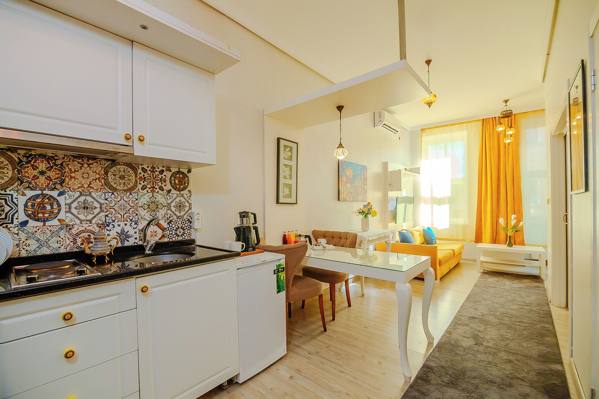 Superior-Apartment | Schreibtisch, Bügeleisen/Bügelbrett, kostenlose Babybetten