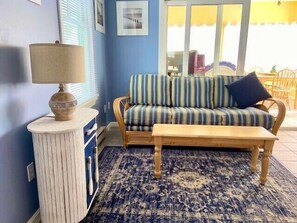 TV, table football, books